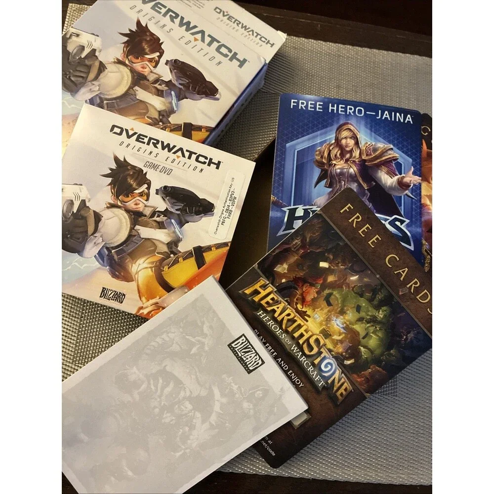 Overwatch Origins Edition PC Game Boxed Set Windows 2016 Blizzard